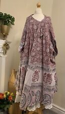 ❤️Christmas Peace Shangri-La Magnolia Pearl Birds Flowers Paisley Coat OS 16 18 