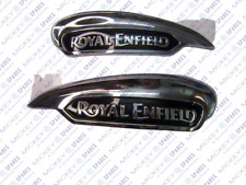 Fuel Petrol Gas Tank Badge Emblem Set For Royal Enfield Meteor 350cc Motorbikes