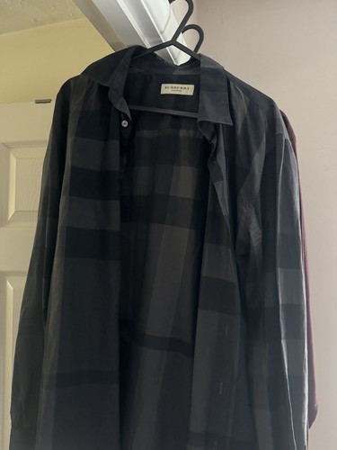 Burberry mens small charcoal - burberry,