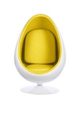 Retro Egg Pod Chair (Yellow)