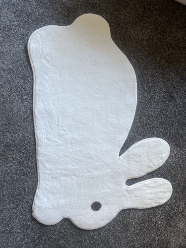 Rabbit shaped rug - brand, new