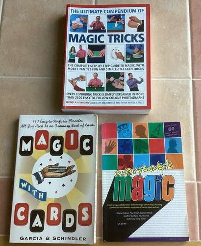 Magic trick book bundle - bundle-, nic