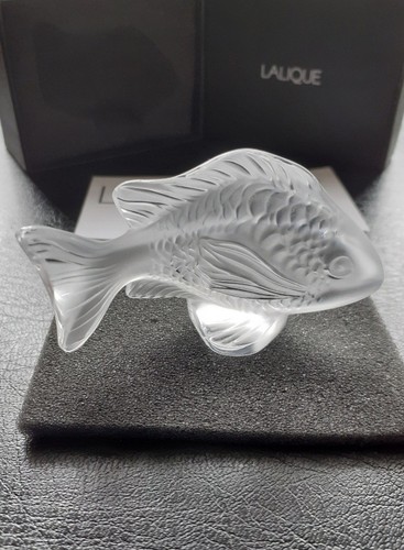 Lalique clear damsel fish - clear,