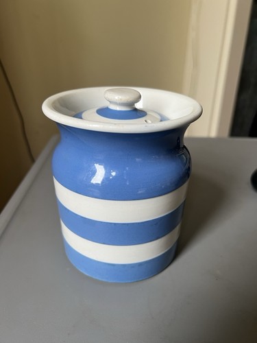 Green cornishware storage - cornishware,