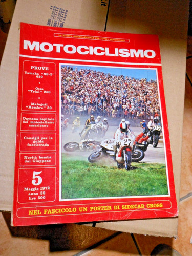 Motorcycling may 1972 yamaha - -,