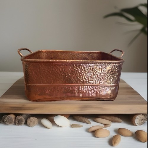 Vtg solid copper - 12"x8.5",