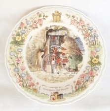 Wedgwood Foxwood Tales Plate -  Grandpa's Old Bicycle