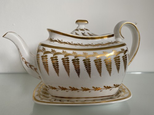 Spode teapot stand pattern - teapot,