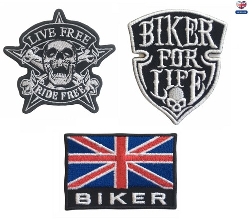Biker for life patch - for,