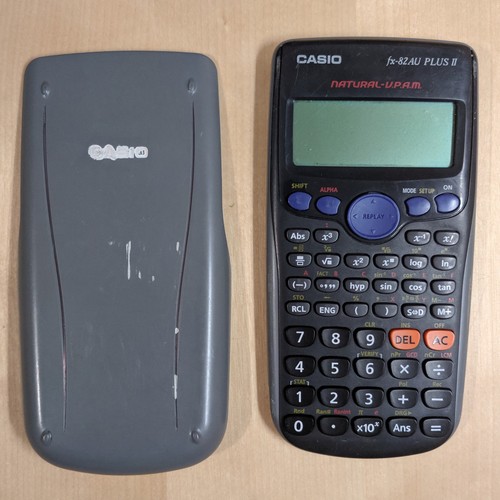 Casio 82au plus - fx-82au, ii