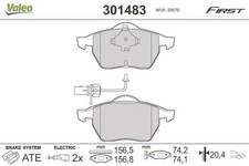 Front Disc Brake Pad Set VALEO