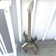B.C.Rich Warlock Electric Guitar Junk Unique Shaped Black Shipping Included