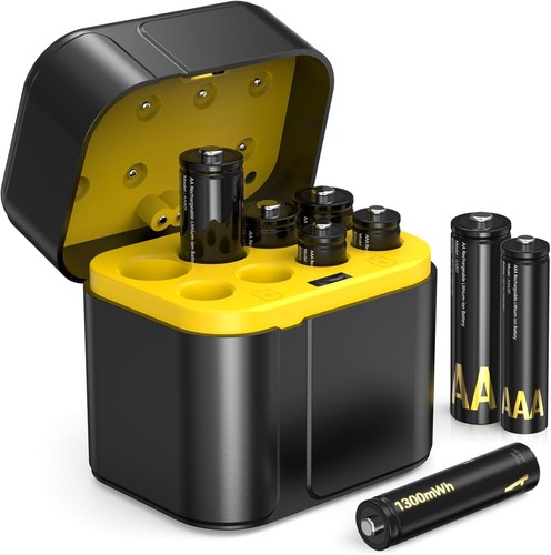 Rechargeable aaa and aa - 4,