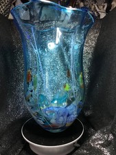 Murano~Massive~350mm Fish Art Vase~Magnificent~