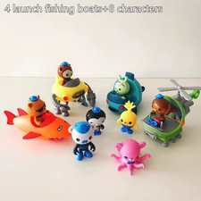 New Octonauts Gup Submarine Action Figure Toy Set Fast shipping