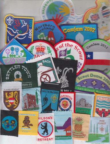 Boy scout badges - x, 25