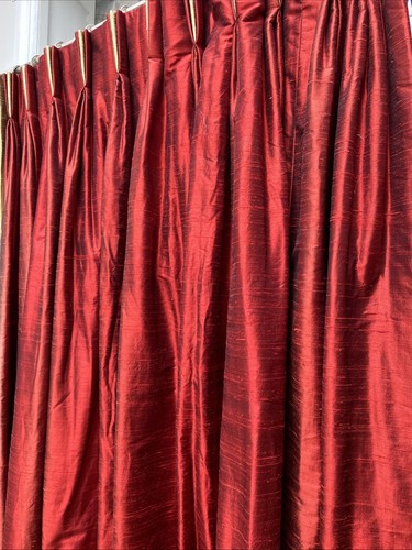 Pure silk curtains raw - ,,