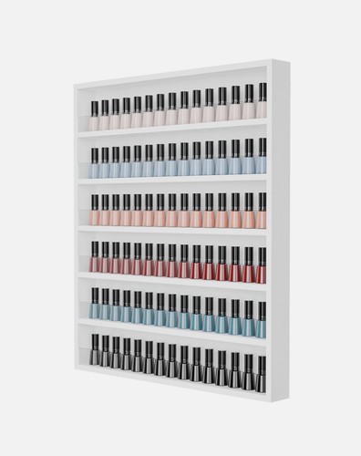 Tier wall mounted - wall, white