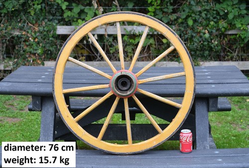 Vintage old wooden - cart, wagon
