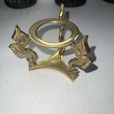 Vintage Solid Brass MCM 70s