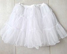 Short Petticoat for under Dress - Layered Mesh Underskirt - Very full effect