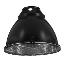  Heat Lamp Cover Reptile Heating Shade Dome Light Guard for Reptiles Aluminum