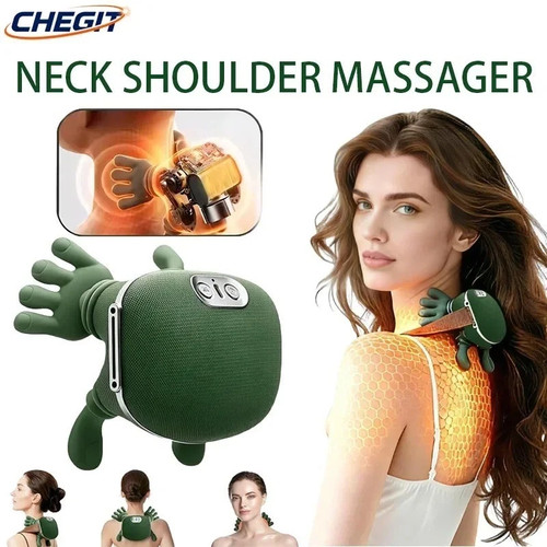Neck shoulder massager with - shoulder,