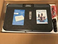 Vibrapower HIIT Vibration Plate Machine with Bluetooth and 2 Sets of Resistance