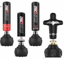 MAXSTRENGTH 5.5FT Free Standing Boxing Punch Bag Set | Heavy Duty Home Gym Train