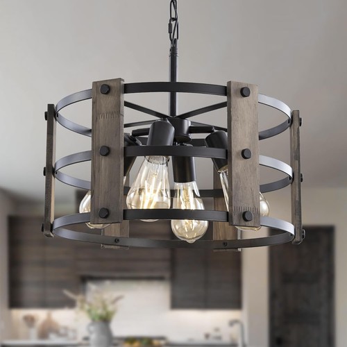 Mikeru wooden ceiling pendant - wooden,