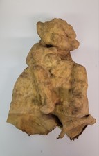 Latex Only Mould For Concrete Garden Figure Sitting Pixie w Axe Wood Stump 15"