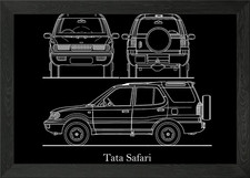 Tata Safari 2010 Blueprint
