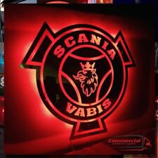 SCANIA TRUCK LED MIRROR / LIGHT BOARD 50X50CM 12 Volt
