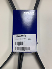New Genuine Volvo Penta D4 D6 alternator drive belt with power steering 21407028