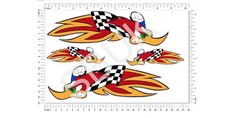 Woody Woodpecker honda Racing