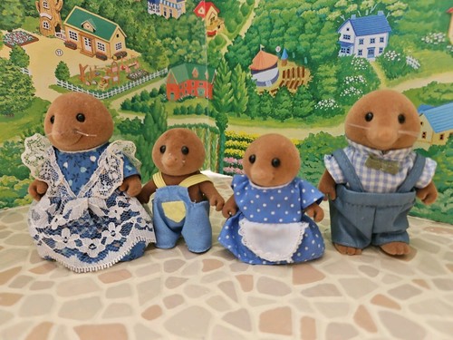Sylvanian families brown mole - sylvanian,