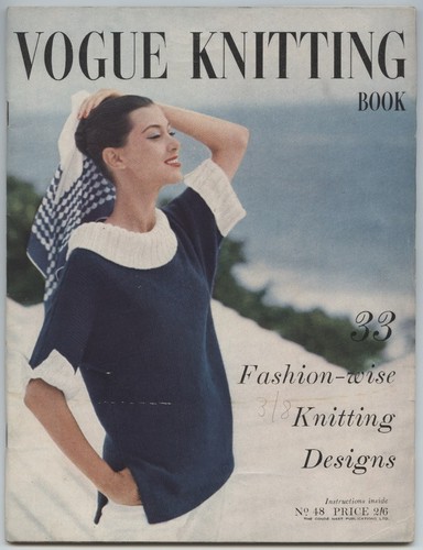 Vintage vogue knitting book - vintage,