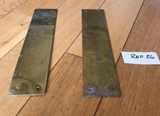 2x Vintage Brass Door Finger