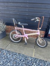 Chopper Bike Used As Garden