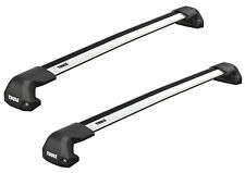 Thule Roof Rack Edge Fixpoint WingBar Edge Silver for Peugeot 307 Hatchback