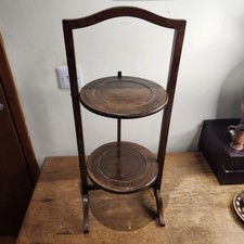 Vintage Oak Two Tier Folding