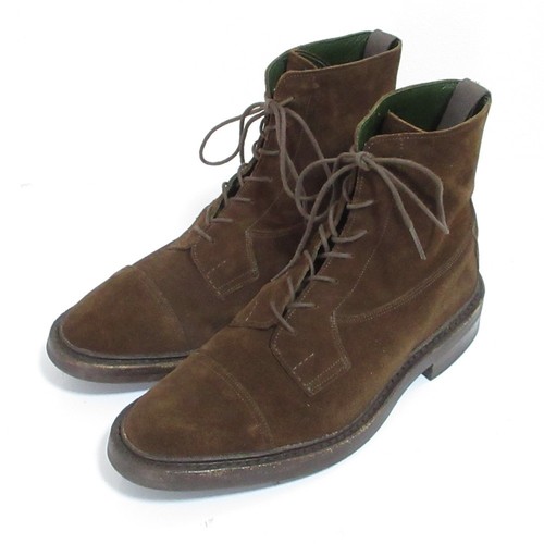 Tricker suede leather - leather, cap