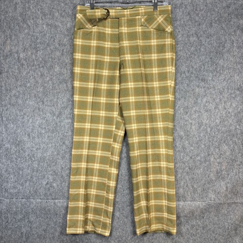 Vintage 1960s plaid trouser - vintage,