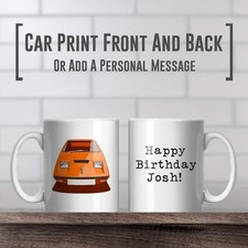 Bond Bug coffee mug, Classic Car Gift idea, Add Reg & Colour