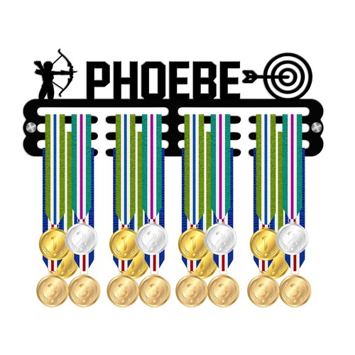 Personalised archery medal - personalised,