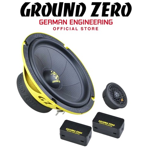 Ground zero gzic 165 - zero, 6.5"