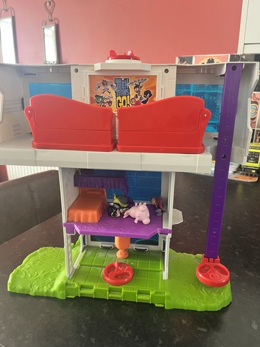 Imaginext teen titans tower - imaginext,
