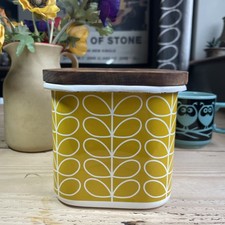 Orla Kiely yellow gold Stem