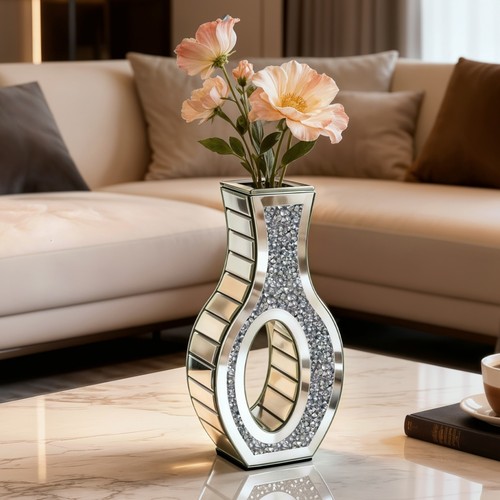 Crushed diamond mirror - crushed,