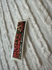 New Scotty Cameron Custom Shop RED Putter Shaft Band Label Sticker
